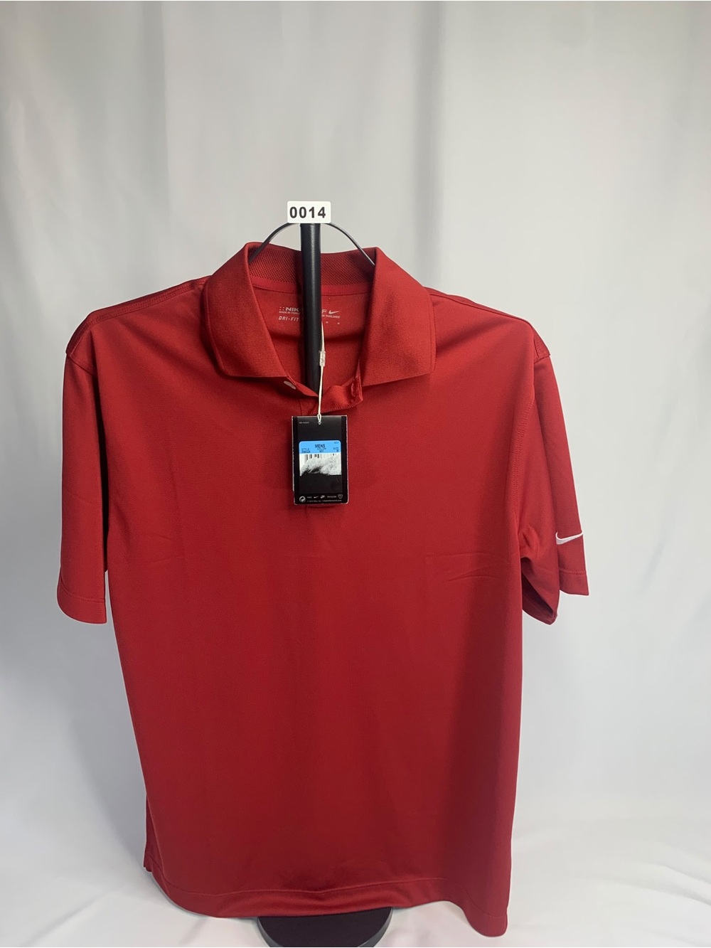 Nike Men’s Red Short-Sleeve Polo